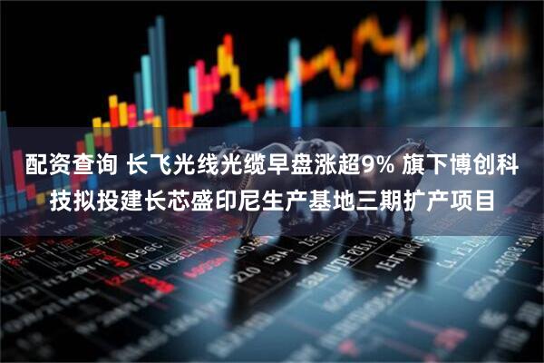 配资查询 长飞光线光缆早盘涨超9% 旗下博创科技拟投建长芯盛印尼生产基地三期扩产项目